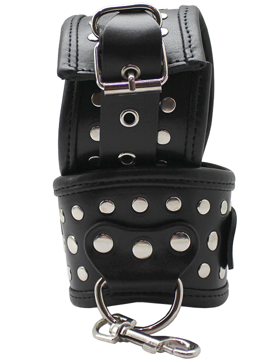 картинка Наручники фигурные, чёрные от магазина ErosMania