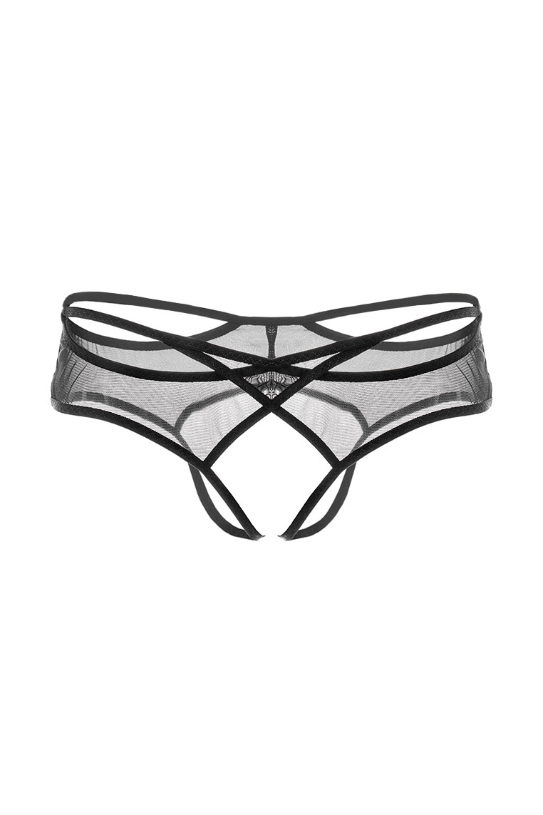 картинка Эротические трусики Waname Lust черные (42-44) от магазина ErosMania