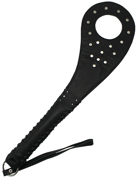 картинка Хлопушка с металлической фурниторой, чёрная от магазина ErosMania