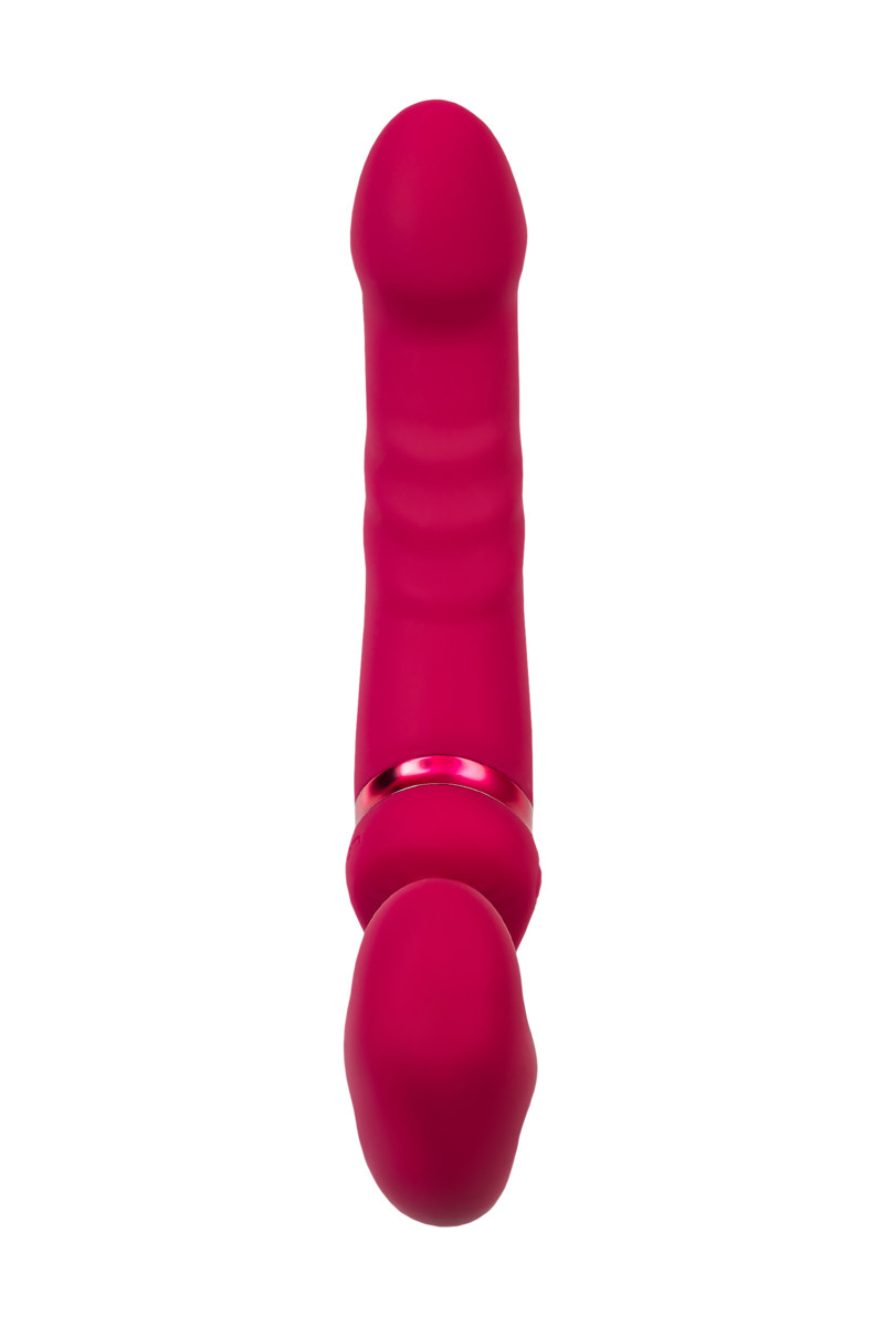 картинка Страпон LOVENSE Lapis, силикон, красный, 23 см от магазина ErosMania