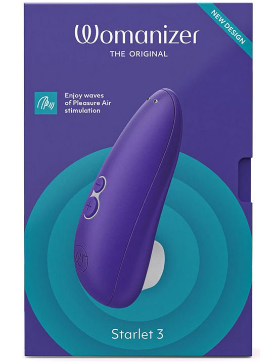картинка Стимулятор клитора Womanizer Starlet 3, индиго от магазина ErosMania