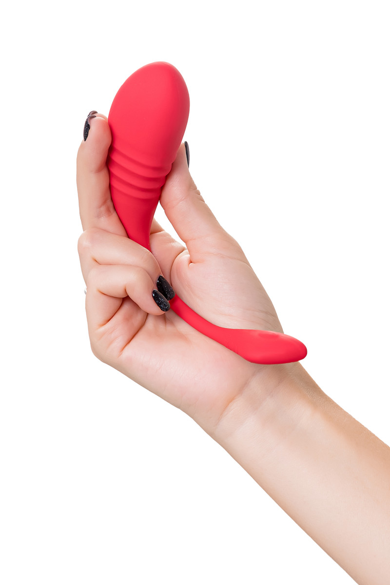 картинка Виброяйцо LOVENSE Vulse, силикон, красный, 20,3 см от магазина ErosMania